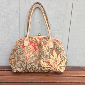 Floral Talbots Carpet Bag